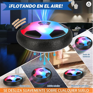 🐺 AirBall LED™ | Wolveshop ⚽ El balón que flota y enciende la diversión en casa