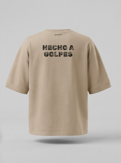 Espalda: Hecho a golpes