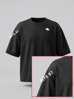 Nombre en la manga de la playera oversize
